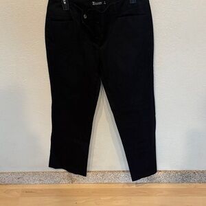 New York & Company Black Straight Leg Jeans